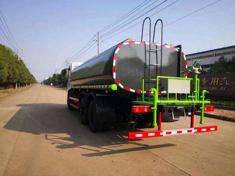 20 Cubic Meters Dongfeng 6*4 20000L Water Tank Truck