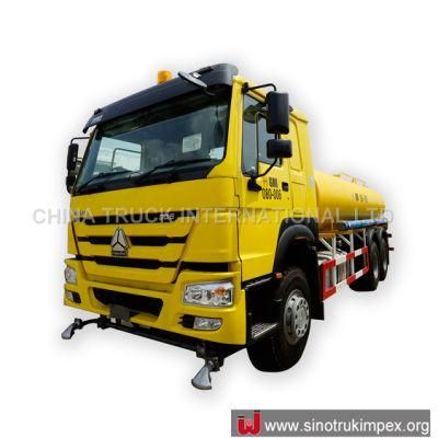 290HP / 336HP Sino HOWO 20000 Liters Heavy Special Water Tanker Truck 6X4 Tank Truck Transport Water