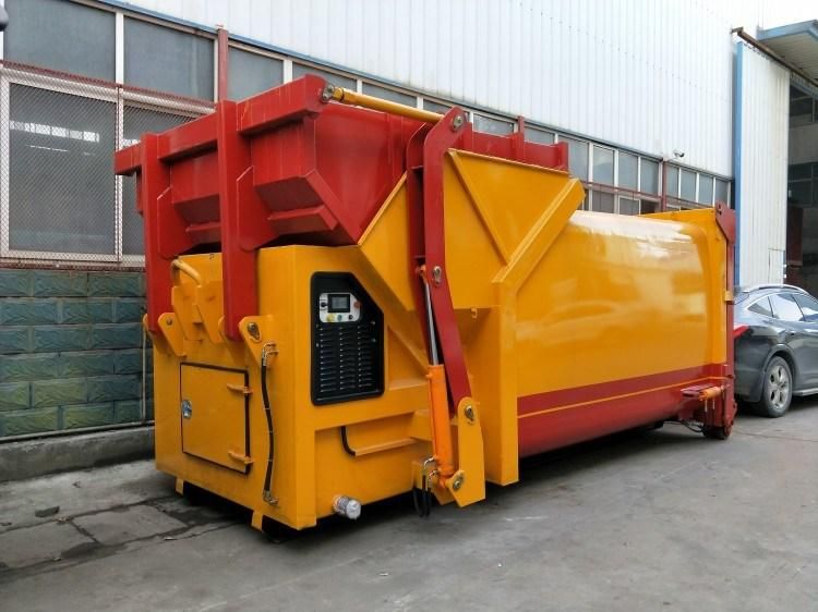 10 Cbm Big Refuse Garbage Portable Compactor Compressor Truck