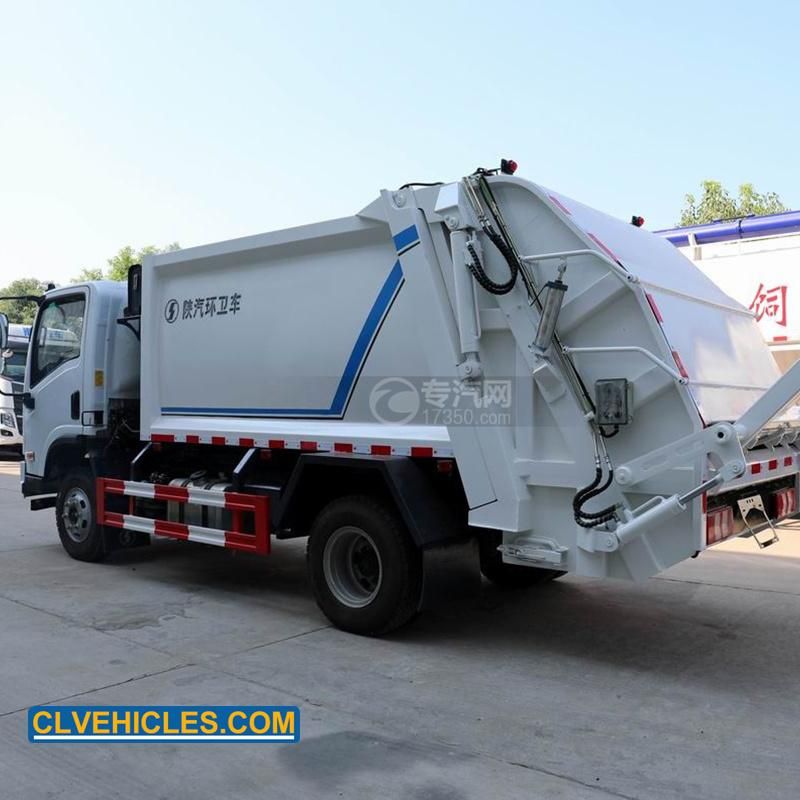 5cbm Trash Container Rubbish Lorry Refuse Transport Truck Waste Compactor Garbage Truck