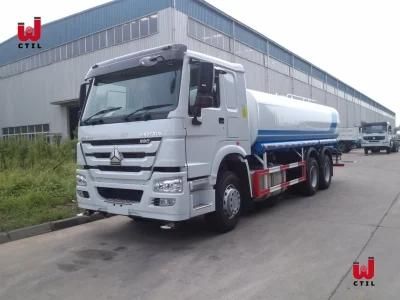 Sinotruck 10 Wheeler 20cbm Sprinkler Water Tanker Tank Truck