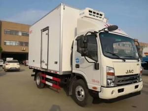 New JAC 120HP 5 Ton Refrigerated Truck for Sale