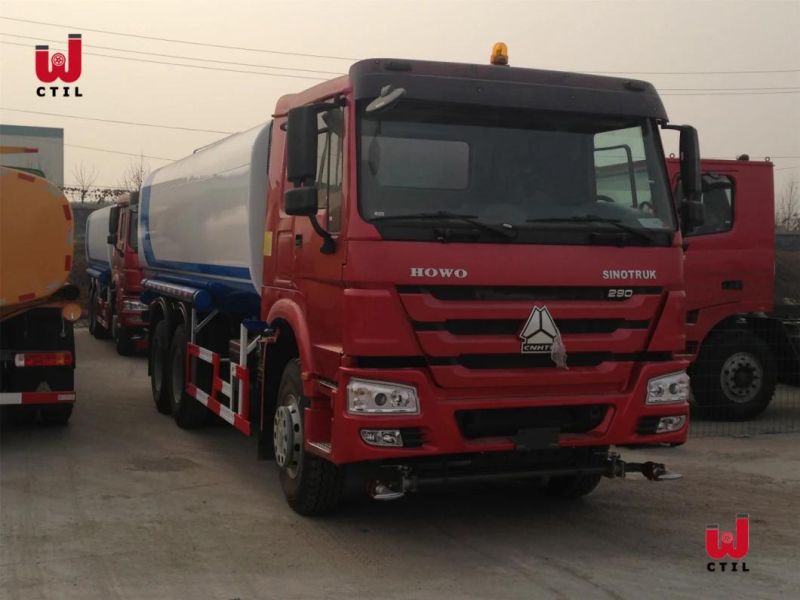 15000L Dust Removal Spraying Water Tank Truck for Sale