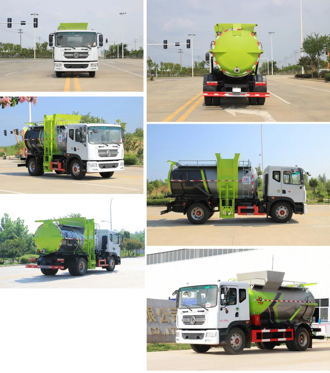 Dongfeng DFAC 10cbm Kitchen Garbage Collection and Transport Truck