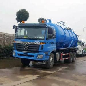 Foton Auman 20000 Liters Vacuum Sewage Suction Truck