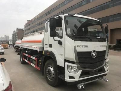 Foton Auman 4X2 Type 10m3 15cbm Transport Drinking Water Truck