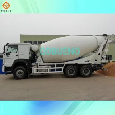 8cbm 6*4 HOWO Euro4 Sinotruck Left Hand Dring Type Concrete Mixer Truck