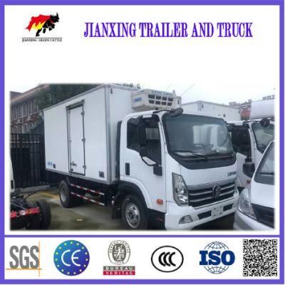 China HOWO 4X2 Diesel Type 10 Ton Refrigerator Freezer Truck for Frozen Meet Transport with Fresh Condition