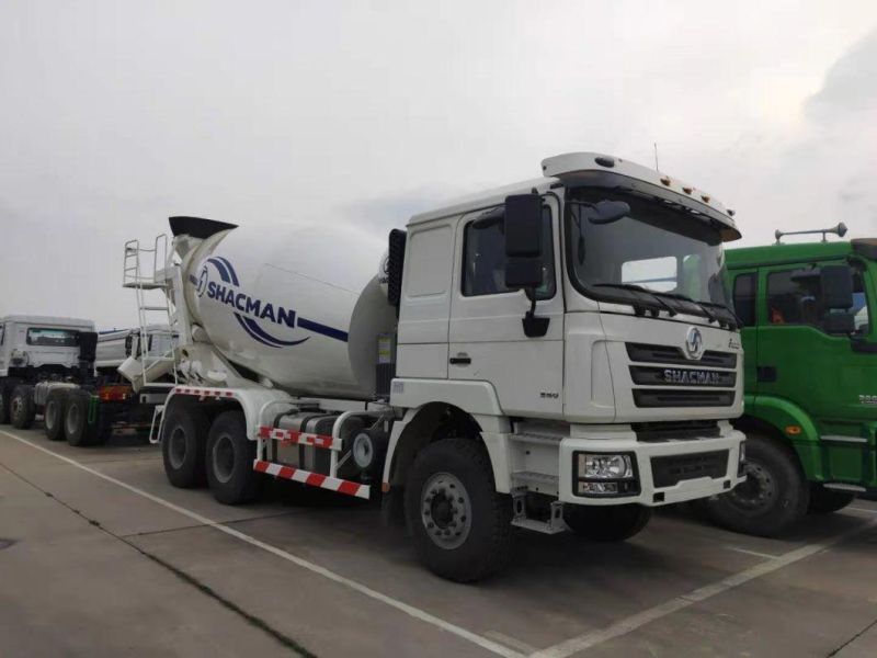 Hot Sale Shacman Heavy Duty 6X4 6 8 10 12 14 16 M3 Building Construction Project Machinery Concrete Mixer Truck Cement Mixing Truck