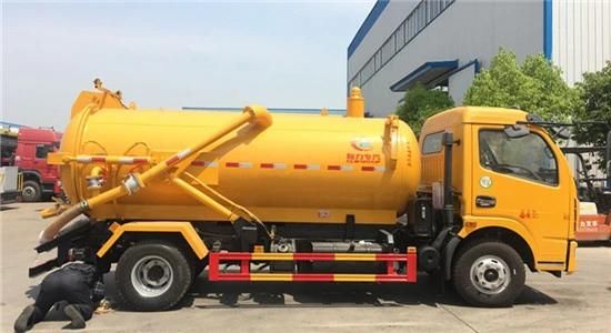 5ton Sewer Suction Scavenger Tank 5000L Septic Tank Truck for Sale