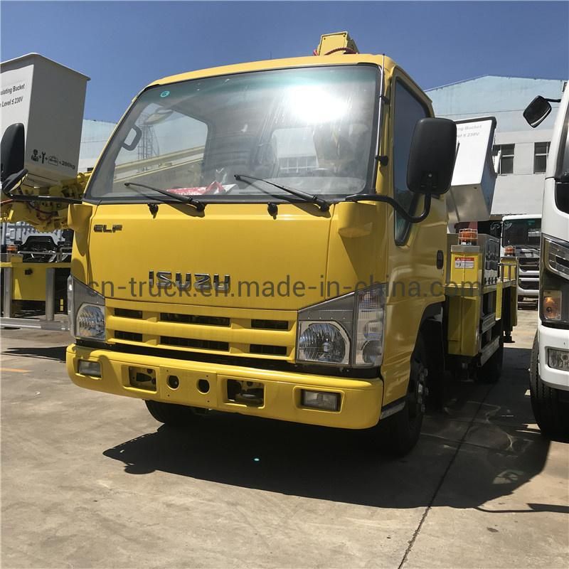 China Isuzu 22m 20m 18m 16m Aerial Working Platform Vehicle