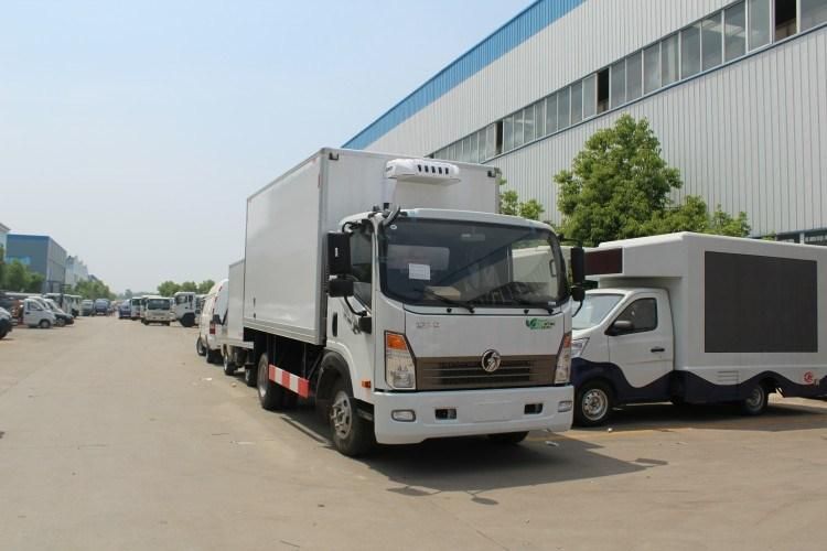 4*2 Mechanical Refrigerator Container Carrier Truck