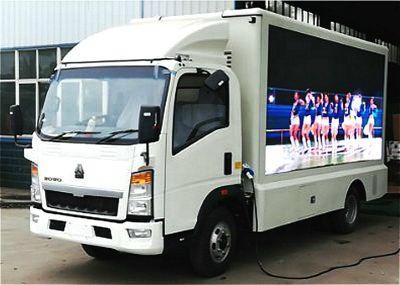 HOWO Small LED Screen Display Outdoor Advertising Vehicle