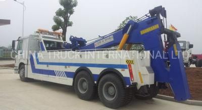HOWO 6X4 20t Recovery Crane Winch Rescue Wrecker Towing Truck
