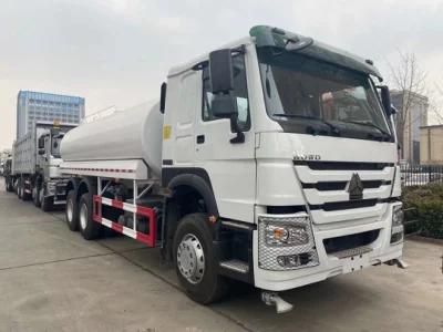 Sinotruck HOWO 371HP 6X4 Stainless Steel Drinking Water Truck