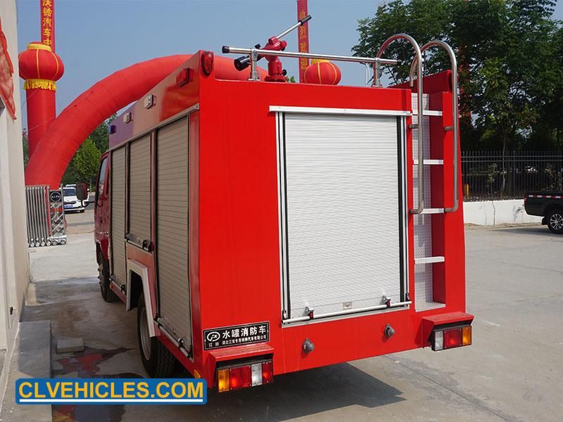 Isuzu 120HP 3000L Diesel Engine Fire Extinguish Water Tank Fire Truck