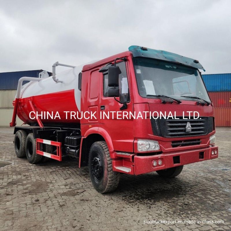 Sinotruk HOWO 6X4 Used Suction Sewage Truck