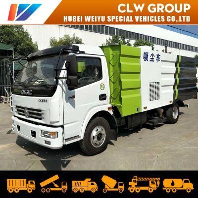 5ton 6ton Dongfeng 156HP Road Cleaning Truck Vacuum Sweeper Truck for Street Cleaning