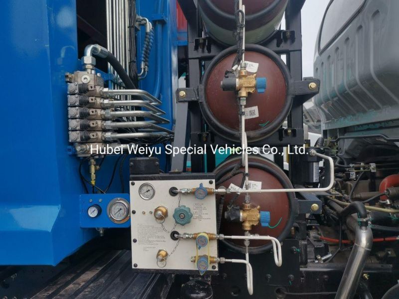 Bulk Order Dongfeng 5-6 Cubic Meters CNG Engine Compactor Garbage Truck Trash Compactor Vehicle Refuse Compression Truck for Sale