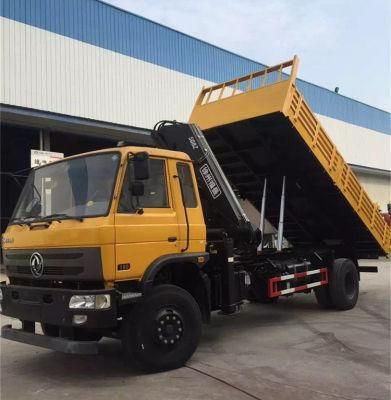 Dongfeng 4X4 All-Terrain Used Truck Mounted 4 Ton Crane for Sale with Self-Discharging Function