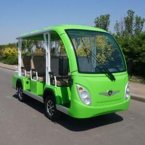 Zhongyi Made Electric Vehicle 8 Seats Sightseeing Bus