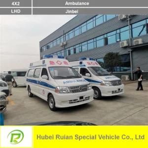 China Jinbei High Roof Ambulance for Sale