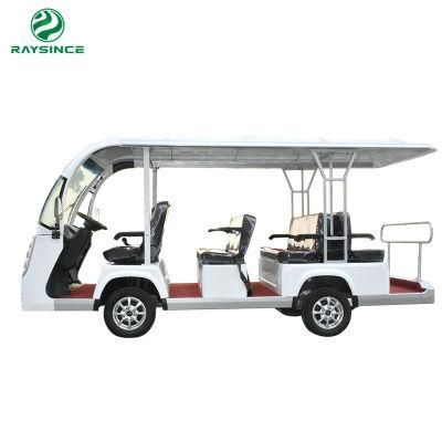 Factory Supply 11 Seater Tourist Bus Cheap Price Electric Sightseeing Car
