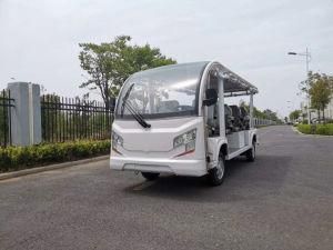 China Manufacturer Luxury 11 Passenger Electric City Sightseeing Bus