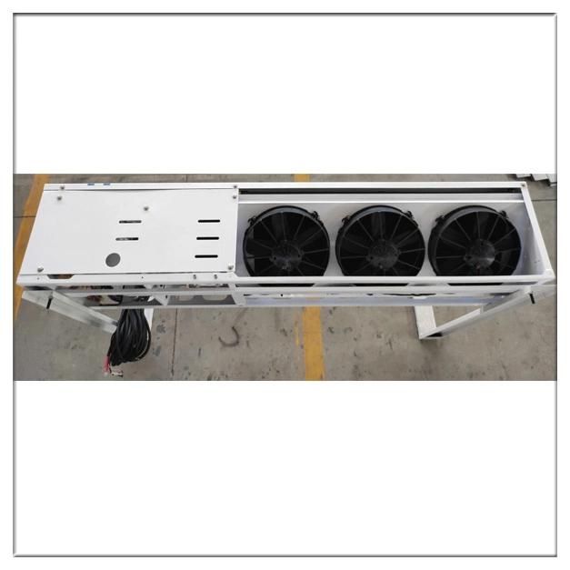 24V Split Front Mounted Engine Power Copper Tube CE Heavy Duty Frozen Seafood Meat Truck Refrigeration Unit