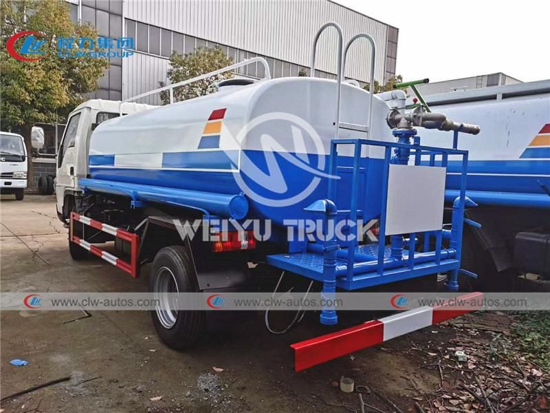 Foton 5000liters 5cbm 5tons Water Bowser Truck Water Sprinkler Truck Water Delivery Truck