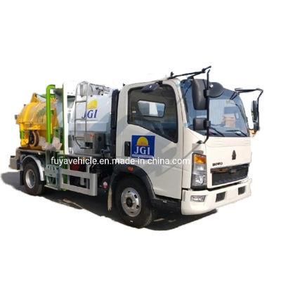 5cbm Kitchen Garbage Truck with Side Loader System