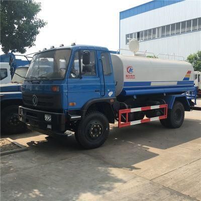 4X2 Dongfeng 10000 Liters Water Tank Truck