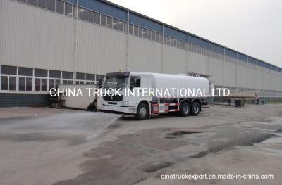 HOWO 4X2 6X4 8X4 10000 Liter Water Truck 15cbm Water Sprinkler Tanker Truck