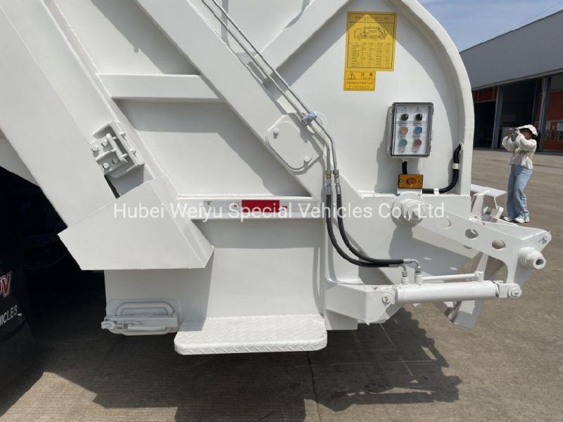 Dongfeng Brand 10 Cubic 6- 8 Ton 4X2 Garbage Compressed Compactor Garbage Truck Waste Rubbish Collection for Sale