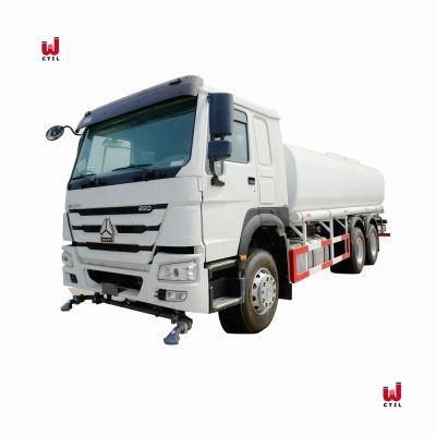 China Supplier/Manufacturer HOWO Farm Street Green Garden Spraying Fire Sprinkler Tank Truck for Water Pump/Tanker