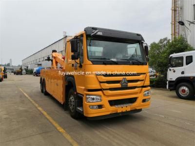 HOWO 6X4 10 Wheels 10ton-15ton Integrated Towing Rotator Truck for Sale