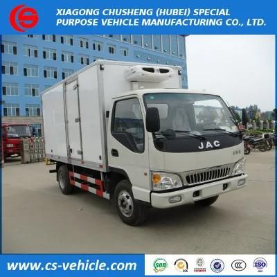 JAC 4X2 Small 1.5tons 2 Tons Refrigerator Truck Freezer Truck