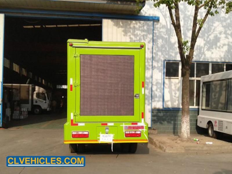 FAW Waterproof LED Digital Billboard Truck Mobile Advertising LED Truck