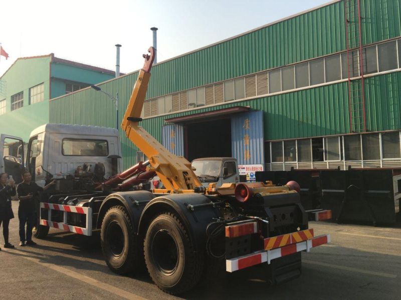 Sinotruk HOWO 6X4 Garbage Truck Hook Lift Arm Heavy Truck