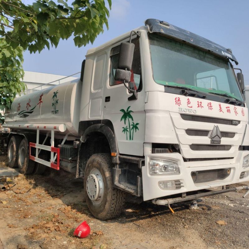 HOWO 6X4 Used Heavy Sprinkler/Water Tanker Truck