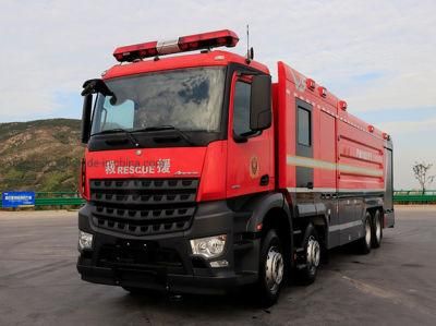Water Fire Fighting Pump Vehicle Truck Sg180 6*4 17600L