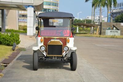 CE Approved Street Legal Cheap 5-Seater Antique Model T Vehicle Retro Electric Classic Car Sightseeing Bus