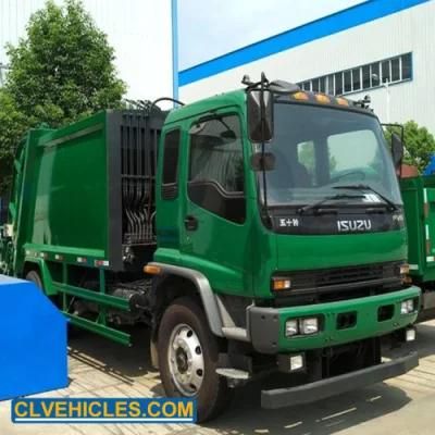 Isuzu 4X2 14000L (11T) Compressed Compaction Compactor Refuse Garbage Truck