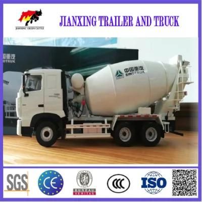 Used 10 Cubic Self Loading Meters Mounted Concrete Pump Mixer Truck for Sale