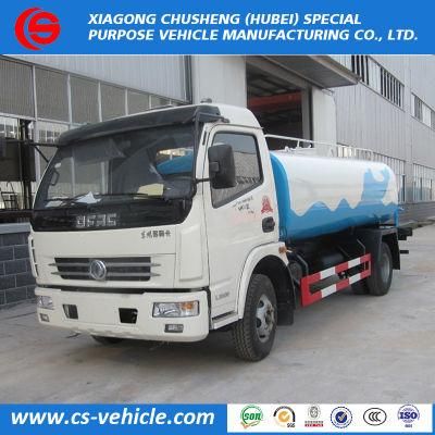 Mini Dongfeng 4X2 Water Tank Trucks 12000liters for Sale