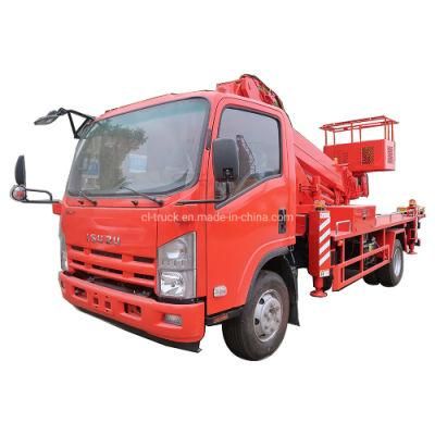 I Suzu 700p Telescopic Boom High-Altitude Working Truck 21m 22m