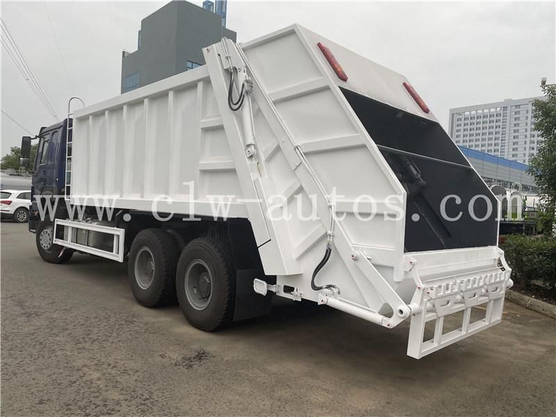 Sinotruk HOWO 3 Axles 6X4 20, 000liters 20m3 Compressed Rubbish Collector Compactor Garbage Truck