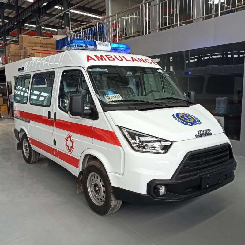 911 Or120 Jmc High Speed Mobile Hospital ICU Emergency Intensive Care First Aid Ambulance Low Price