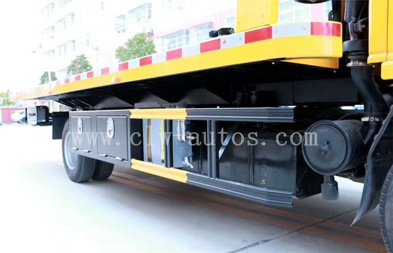 Hot Sale JAC Brand 4X2 Small Wrecker Truck 3tons 5tons Flatbed Wrecker Towing Truck Road Recovery Truck