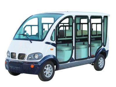 6 Seater Electric Sightseeing Car Passenger Closed Tour Vehicles